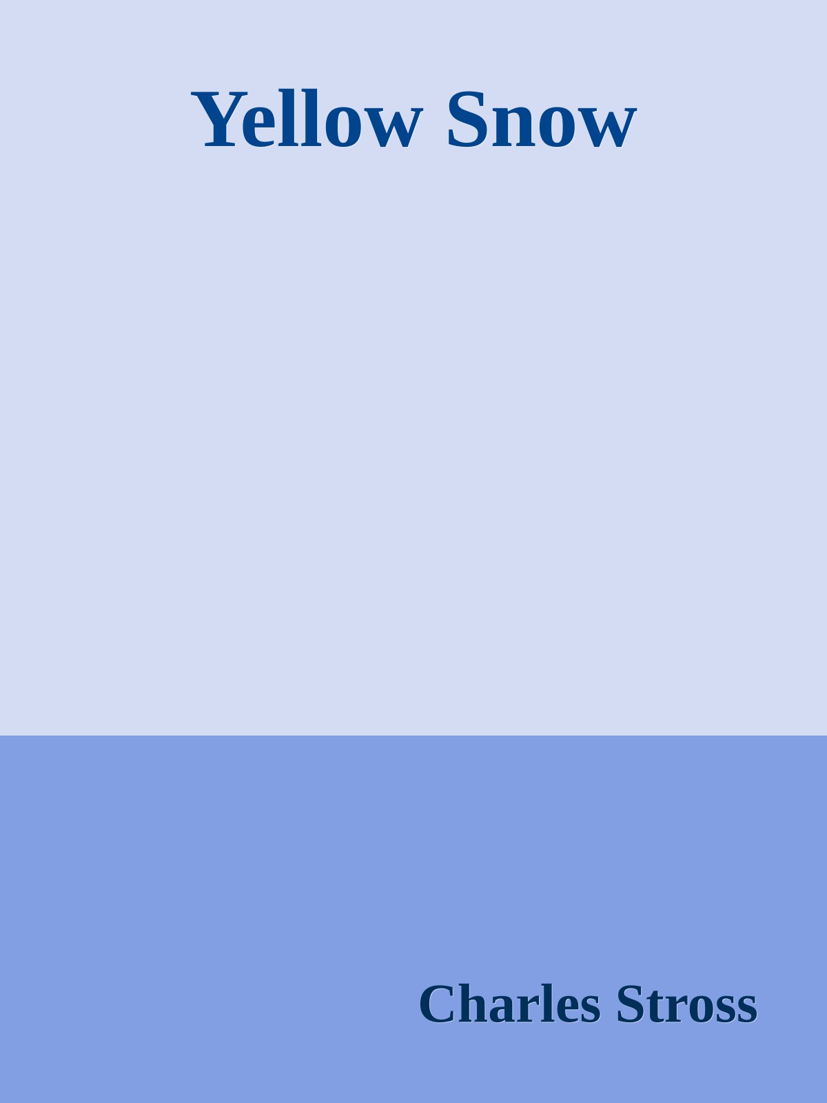 Yellow Snow